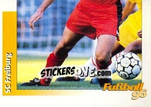 Cromo Uwe Spies unten - German Football Bundesliga 1995-1996 - Panini