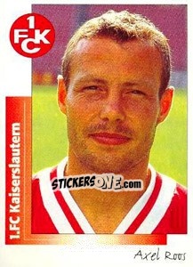 Sticker Axel Roos - German Football Bundesliga 1995-1996 - Panini