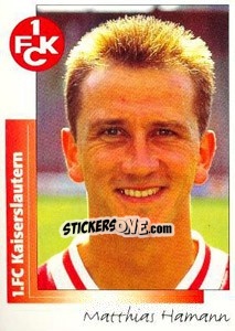 Sticker Matthias Hamann