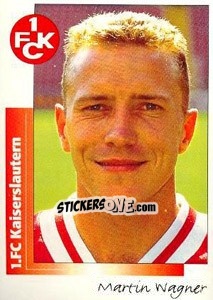 Sticker Martin Wagner - German Football Bundesliga 1995-1996 - Panini