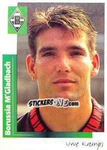 Figurina Uwe Kamps - German Football Bundesliga 1995-1996 - Panini