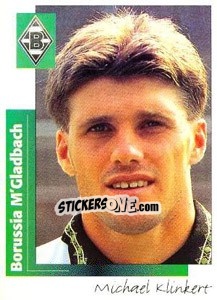 Cromo Michael Klinkert - German Football Bundesliga 1995-1996 - Panini