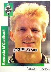 Cromo Thomas Hoersen - German Football Bundesliga 1995-1996 - Panini