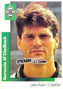 Sticker Joachim Stadler - German Football Bundesliga 1995-1996 - Panini