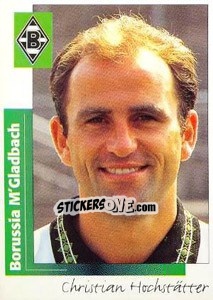 Sticker Christian Hochstätter - German Football Bundesliga 1995-1996 - Panini