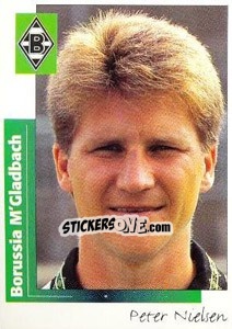 Sticker Peter Nielsen - German Football Bundesliga 1995-1996 - Panini
