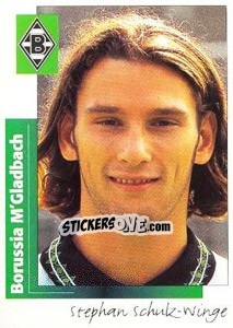 Sticker Stephan Schulz-Winge - German Football Bundesliga 1995-1996 - Panini