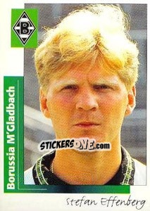 Cromo Stefan Effenberg - German Football Bundesliga 1995-1996 - Panini
