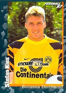 Cromo Stefan Klos - German Football Bundesliga 1996-1997 - Panini