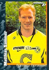 Cromo Matthias Sammer - German Football Bundesliga 1996-1997 - Panini