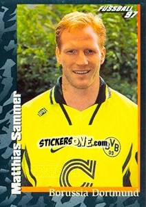 Sticker Matthias Sammer - German Football Bundesliga 1996-1997 n. 9 - Panini