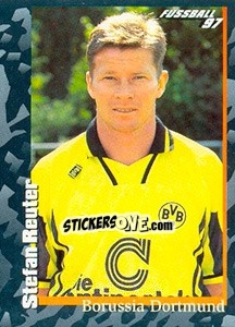 Sticker Stefan Reuter - German Football Bundesliga 1996-1997 - Panini