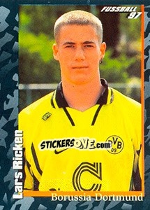 Sticker Lars Ricken - German Football Bundesliga 1996-1997 - Panini