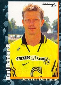 Sticker Knut Reinhardt - German Football Bundesliga 1996-1997 - Panini