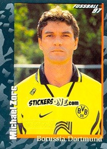 Sticker Michael Zorc - German Football Bundesliga 1996-1997 - Panini
