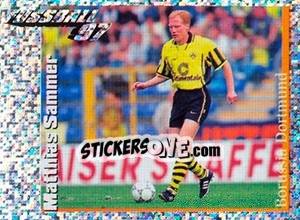 Sticker Action Bild Matthias Sammer - German Football Bundesliga 1996-1997 n. 24 - Panini