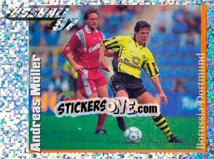 Figurina Action Bild Andreas Möller - German Football Bundesliga 1996-1997 - Panini