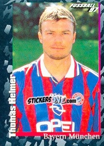 Cromo Thomas Helmer - German Football Bundesliga 1996-1997 - Panini