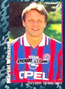 Figurina Marcel Witeczek - German Football Bundesliga 1996-1997 - Panini