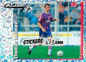 Cromo Action Bild Thomas Helmer - German Football Bundesliga 1996-1997 - Panini