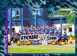 Sticker Mannschaftsbild - German Football Bundesliga 1996-1997 n. 56 - Panini