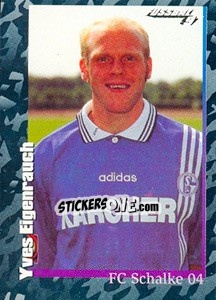 Cromo Yves Eigenrauch - German Football Bundesliga 1996-1997 n. 58 - Panini
