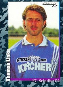 Sticker Thomas Linke - German Football Bundesliga 1996-1997 - Panini