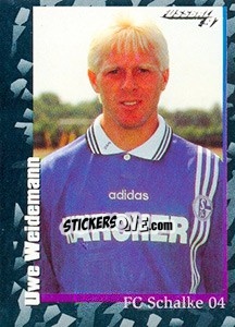 Cromo Uwe Weidemann - German Football Bundesliga 1996-1997 - Panini