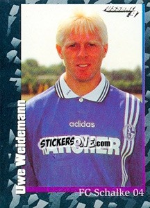 Sticker Uwe Weidemann - German Football Bundesliga 1996-1997 n. 69 - Panini