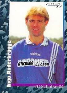 Sticker Ingo Anderbrügge - German Football Bundesliga 1996-1997 - Panini