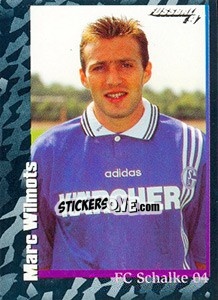 Figurina Marc Wilmots - German Football Bundesliga 1996-1997 - Panini