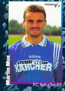Sticker Martin Max - German Football Bundesliga 1996-1997 - Panini