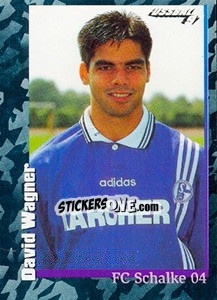 Sticker David Wagner - German Football Bundesliga 1996-1997 - Panini