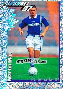 Cromo Action Bild Martin Max - German Football Bundesliga 1996-1997 - Panini