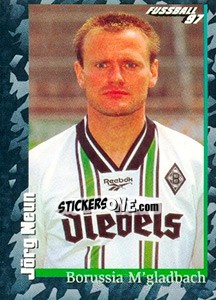 Sticker Jörg Neun - German Football Bundesliga 1996-1997 - Panini