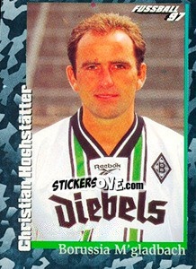Cromo Christian Hochstätter - German Football Bundesliga 1996-1997 - Panini