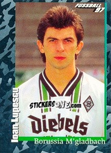 Cromo Ioan Lupescu - German Football Bundesliga 1996-1997 - Panini