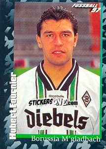 Sticker Hubert Fournier - German Football Bundesliga 1996-1997 n. 91 - Panini