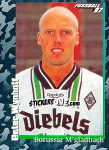 Sticker Peter Wynhoff - German Football Bundesliga 1996-1997 - Panini