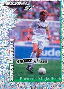 Sticker Action Bild Patrik Andersson - German Football Bundesliga 1996-1997 - Panini
