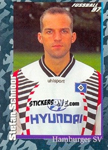 Sticker Stefan Schnoor - German Football Bundesliga 1996-1997 - Panini