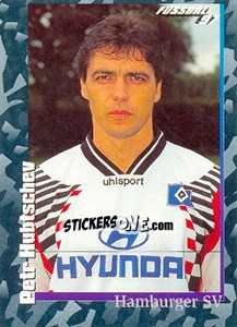 Cromo Petr Hubtschev - German Football Bundesliga 1996-1997 - Panini