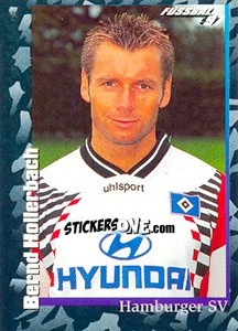 Sticker Bernd Hollerbach - German Football Bundesliga 1996-1997 - Panini