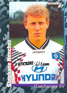 Figurina Stephane Henchoz - German Football Bundesliga 1996-1997 - Panini