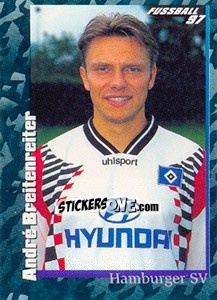 Cromo André Breitenreiter - German Football Bundesliga 1996-1997 - Panini