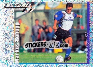 Sticker Action Bild Markus Schupp - German Football Bundesliga 1996-1997 - Panini