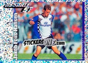Sticker Action Bild Jakob Friis-Hansen - German Football Bundesliga 1996-1997 - Panini