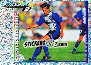 Sticker Action Bild Hasan Salihamidzic - German Football Bundesliga 1996-1997 - Panini