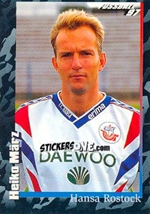Cromo Heiko März - German Football Bundesliga 1996-1997 - Panini