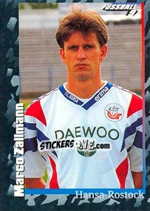 Cromo Marco Zallmann - German Football Bundesliga 1996-1997 - Panini